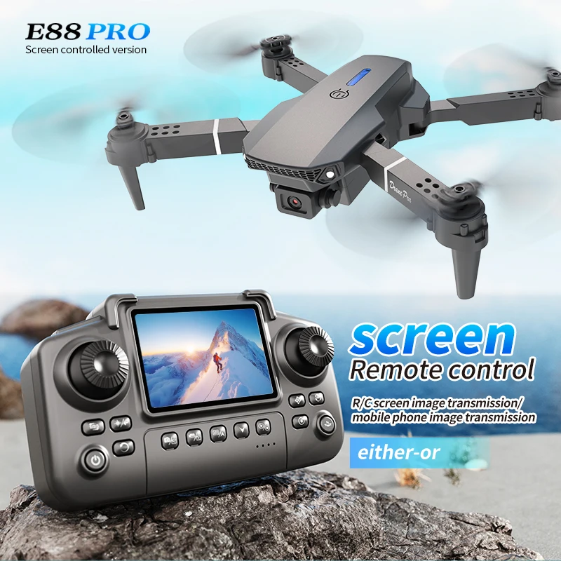 Drone Battery Case - Profesjonalny dron E88 PRO z ekranem