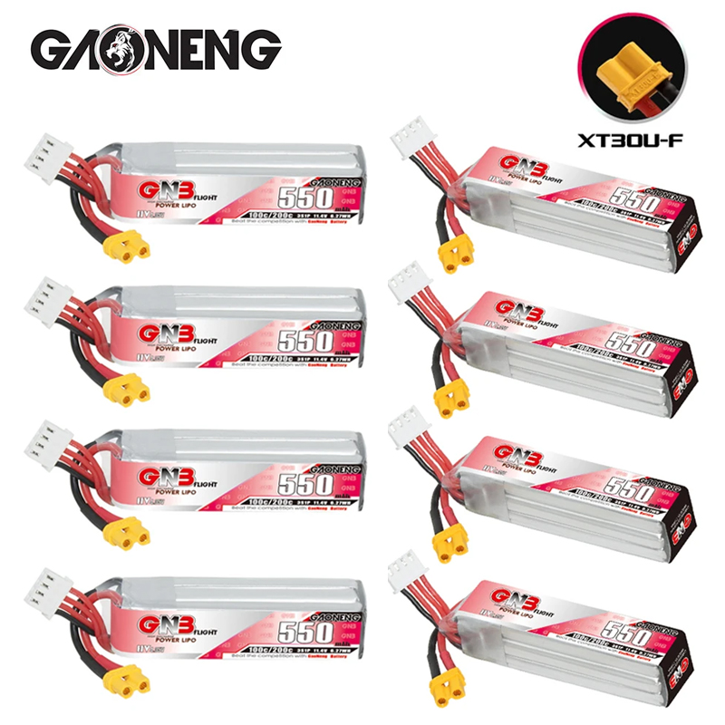 Drone Battery Plate - GNB HV 11.4V 550mAh 100C/200C akumulator