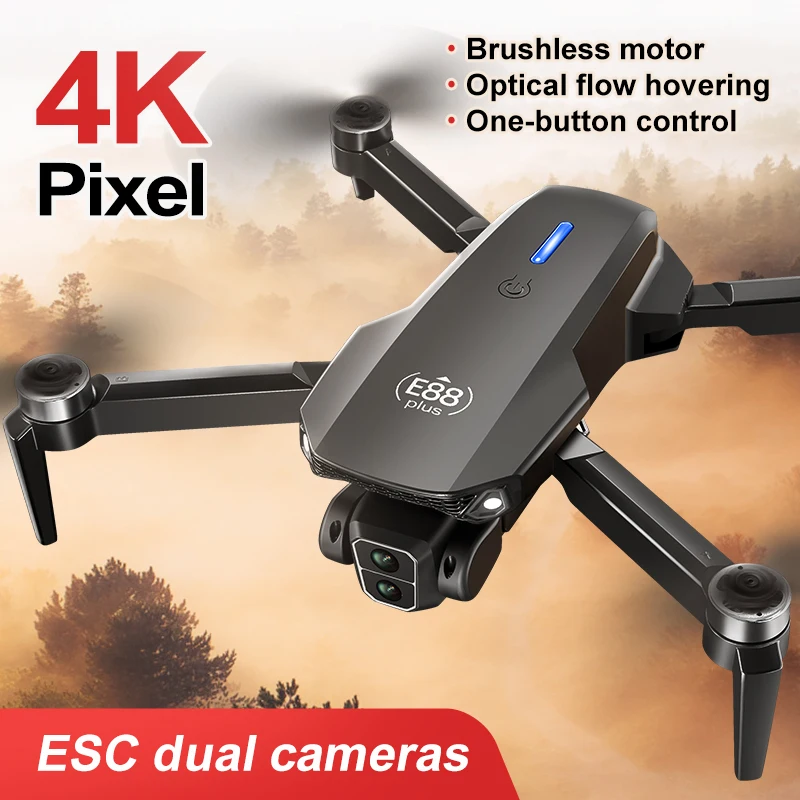 Nowy dron E88 Plus Quadcopter: – Drone Battery Case recenzja i cena