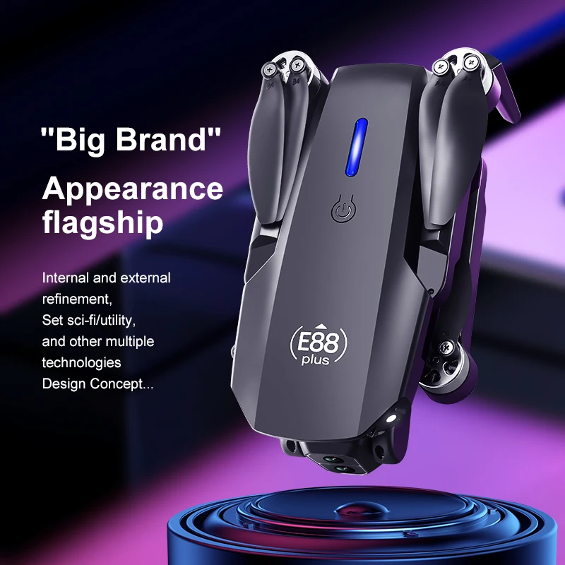 Nowy dron E88 Plus Quadcopter: – Drone Battery Case recenzja i cena