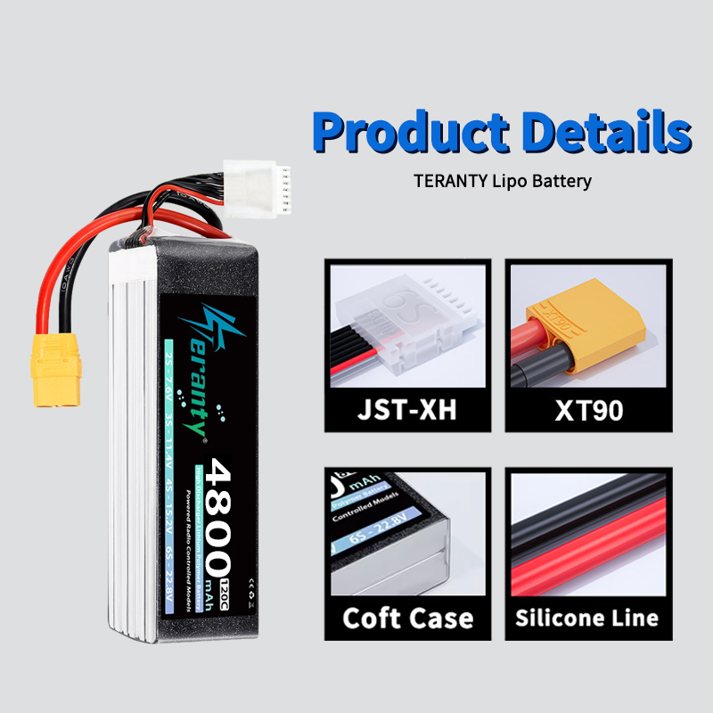 TERANTY 6S 4800mAh Bateria Lip – Drone Battery 6S recenzja i cena