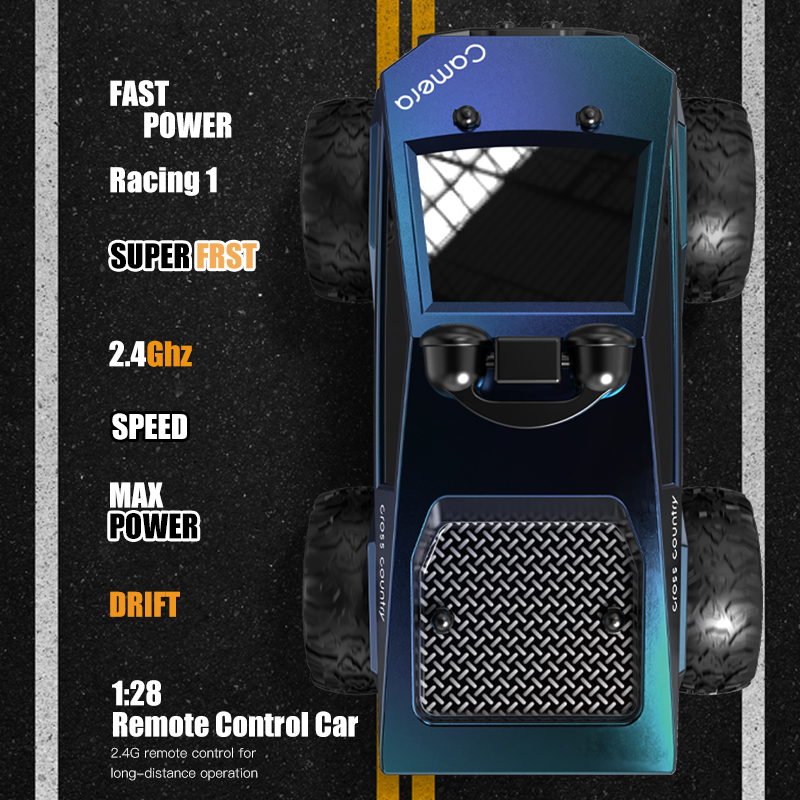 Samochód zdalnie sterowany 4WD – Drone Battery Alarm recenzja i cena